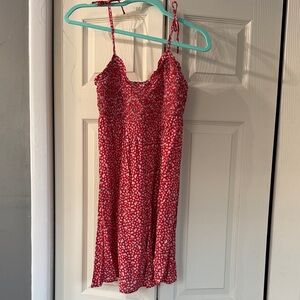 Zara Red Floral Sundress